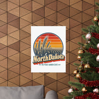 North Dakota Wheat Fields Poster