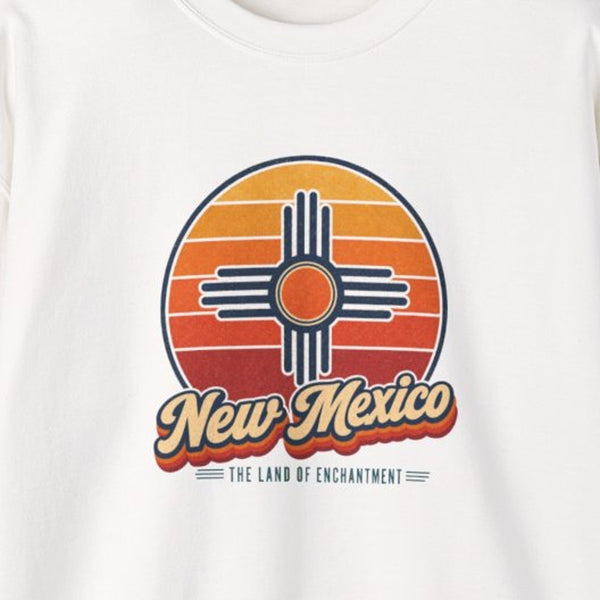 New Mexico Zia Sun Symbol Sweatshirt