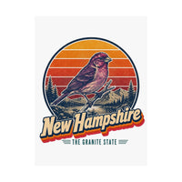 New Hampshire Purple Finch Poster