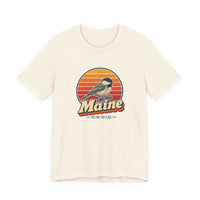 Maine Black Capped Chickadee Tee