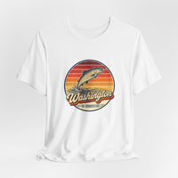 Washington Leaping Salmon Tee