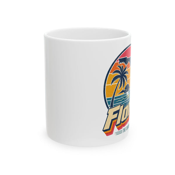 Florida Retro Sunset Mug