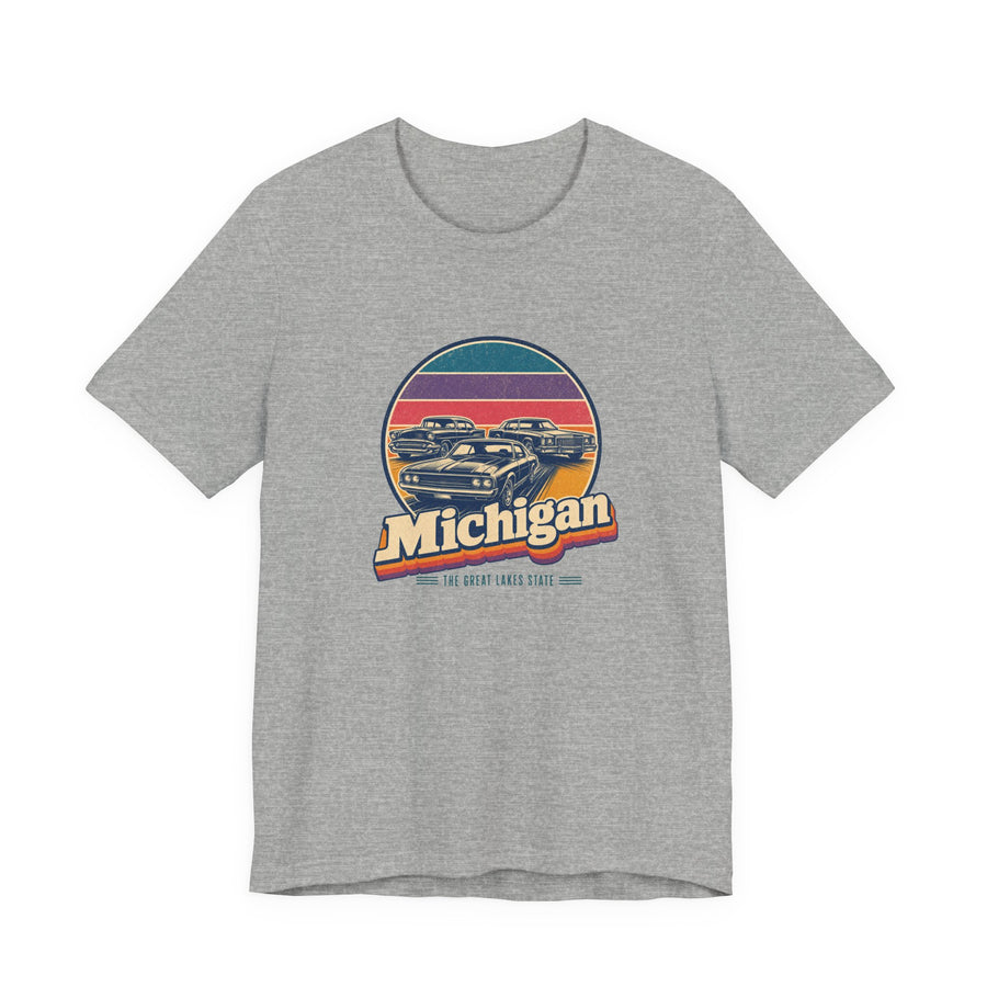 Michigan Classic Detroit Cars Tee