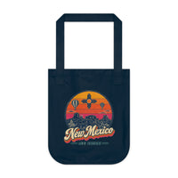 New Mexico Retro Sunset Tote Bag