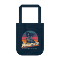 Minnesota Retro Sunset Tote Bag