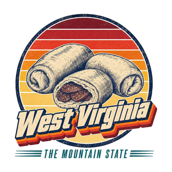 West Virginia Pepperoni Rolls Tee