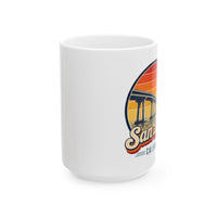 San Diego Retro Sunset Mug