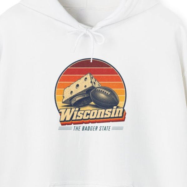 Wisconsin Cheesehead Football Hoodie