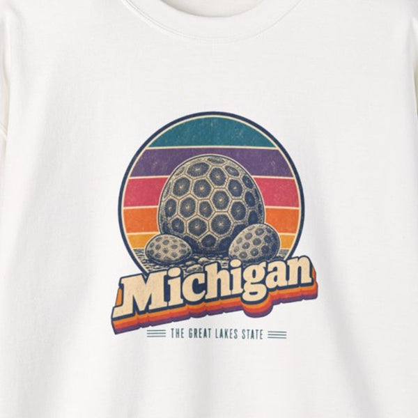 Michigan Petoskey Stone Sweatshirt