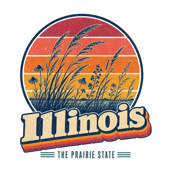 Illinois Tall Prairie Grass Tee