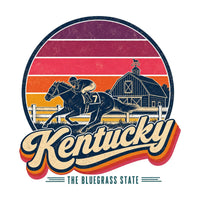 Kentucky Retro Sunset Tee
