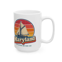 Maryland Skipjack Sailboat Mug