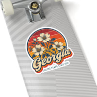 Georgia Cherokee Rose Sticker