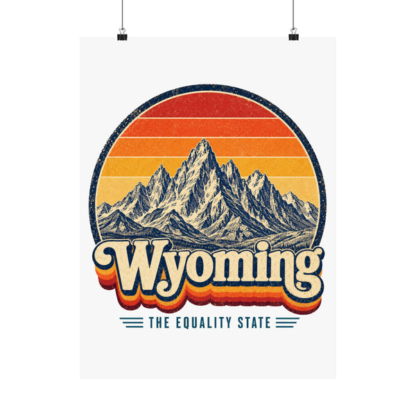 Wyoming Grand Tetons Poster