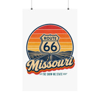 Missouri Route 66 Poster