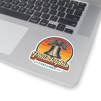 Philadelphia Retro Sunset Sticker