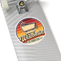 Wisconsin Supper Club Sign Sticker