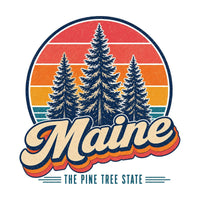 Maine Pine Trees Tee