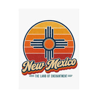 New Mexico Zia Sun Symbol Poster