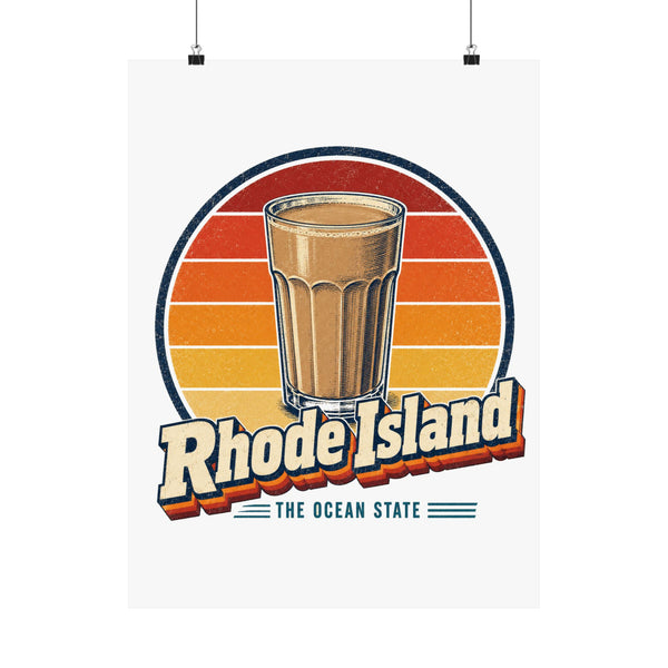 Rhode Island Coffee Milk Poster