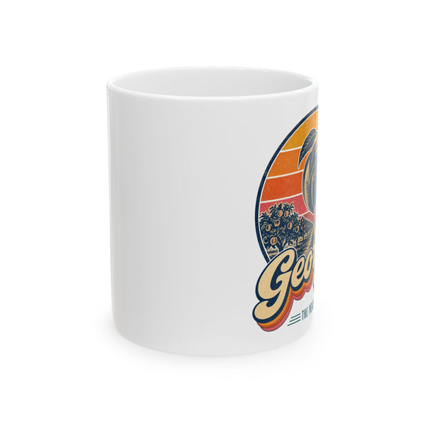 Georgia Retro Sunset Mug