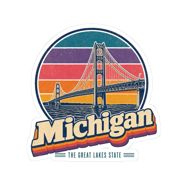 Michigan Mackinac Bridge Sticker