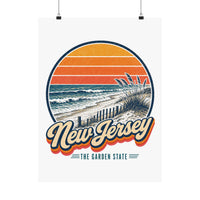 New Jersey Jersey Shore Beach Poster