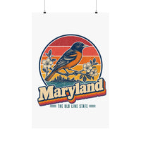 Maryland Baltimore Oriole Poster