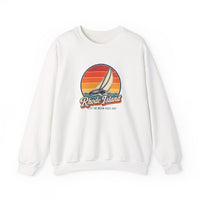 Rhode Island Sailboat Heeling Sweatshirt