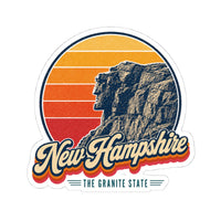 New Hampshire Old Man Of The Mountain Sticker