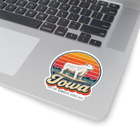 Iowa State Fair Butter Cow Sticker