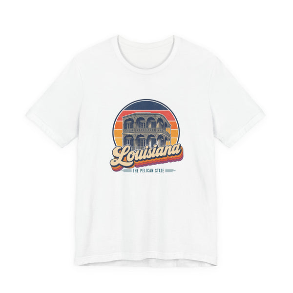 Louisiana French Quarter Balconies Tee