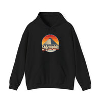 Memphis Retro Sunset Hoodie