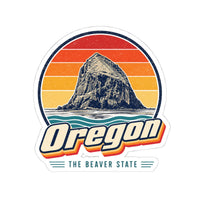 Oregon Haystack Rock Sticker
