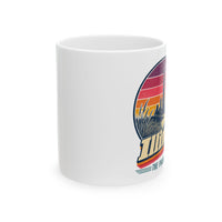 Illinois Retro Sunset Mug