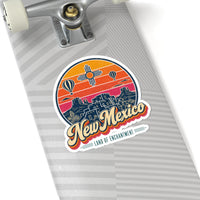New Mexico Retro Sunset Sticker