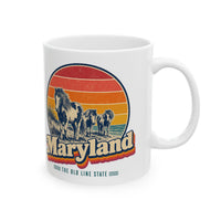 Maryland Assateague Wild Ponies Mug