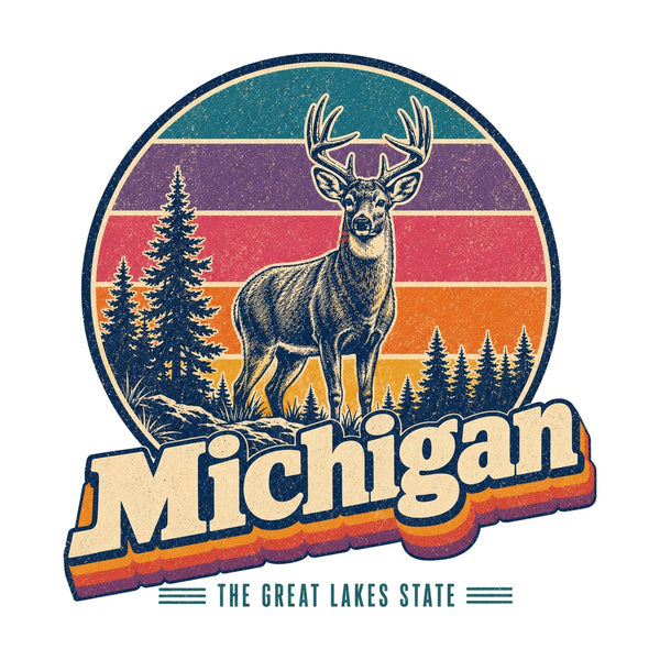 Michigan White Tailed Deer Tee