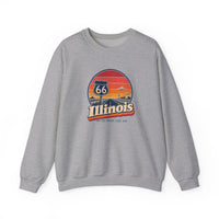 Illinois Route 66 Start Sign Sweatshirt