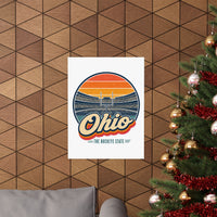 Ohio Football Stadium Poster