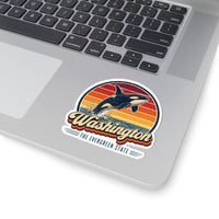Washington Orca Whale Sticker