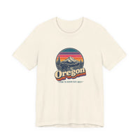 Oregon Retro Sunset Tee