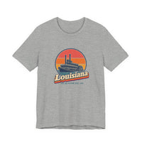 Louisiana Paddlewheel Steamboat Tee