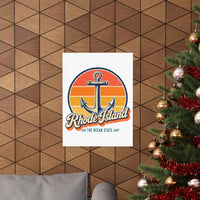 Rhode Island Anchor Of Hope Poster