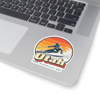 Utah Powder Skiing Sticker