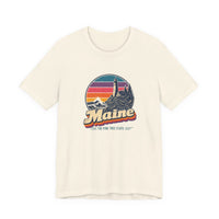 Maine Retro Sunset Tee