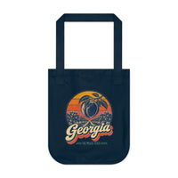 Georgia Retro Sunset Tote Bag