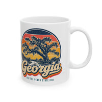 Georgia Savannah Oaks And Spanish Moss Mug