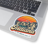 Indiana Limestone Quarry Sticker