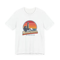 Massachusetts Lighthouse On A Bluff Tee